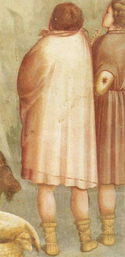 GIOTTO di Bondone Detail of Birth of Christ